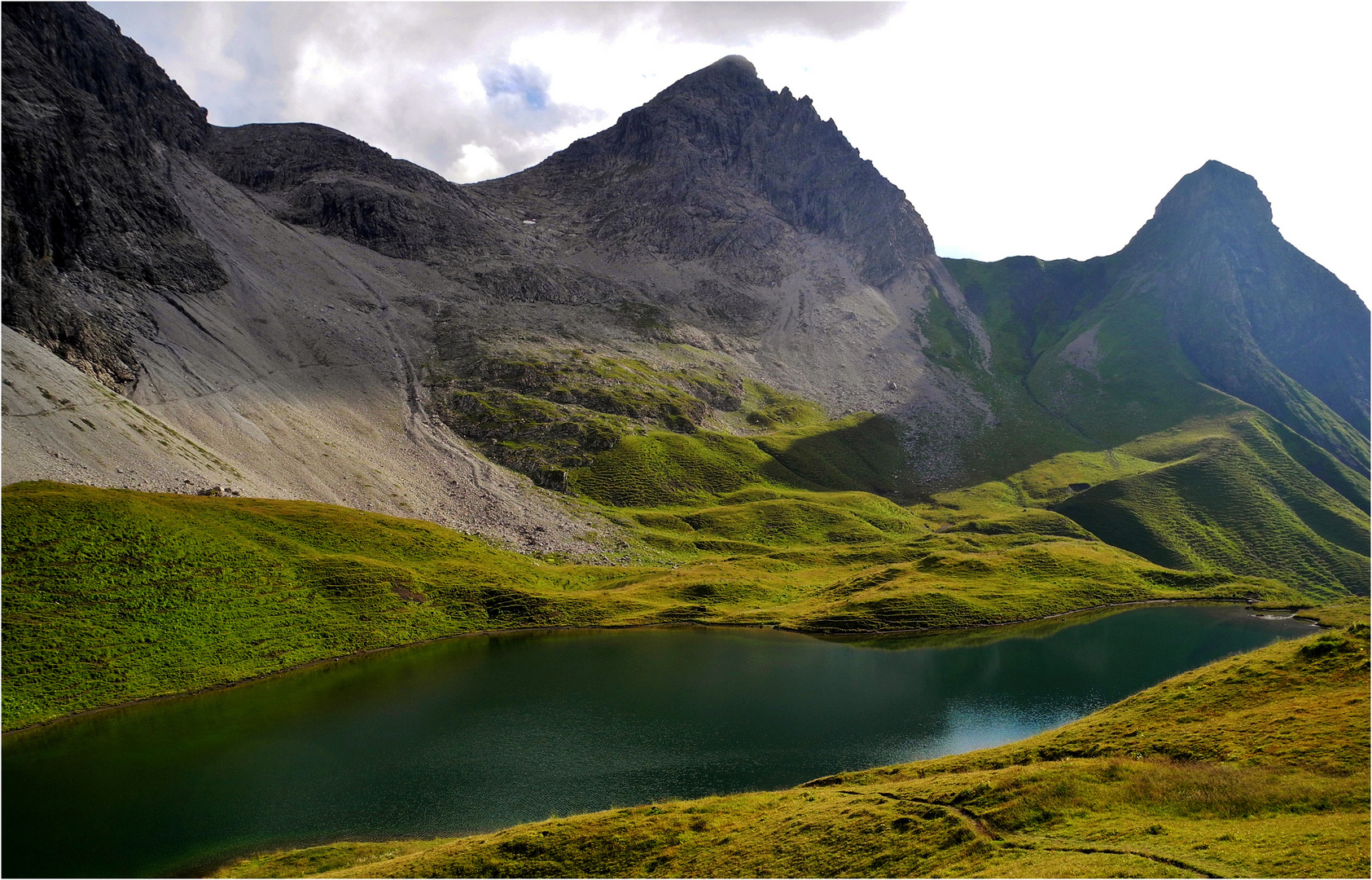 Großer Rappensee (2.047 m) mit…