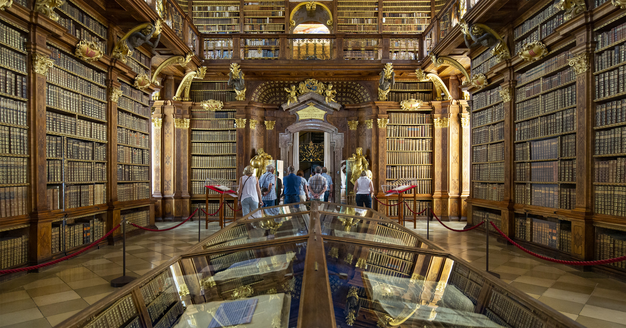 Großer Saal der Stiftsbibliothek Melk