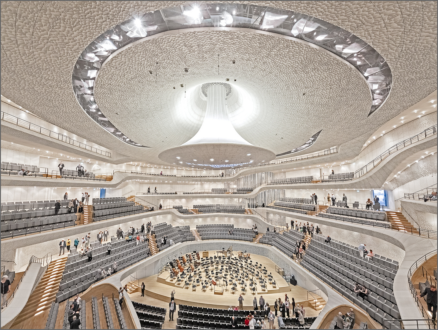 Großer Saal in der Elbphilharmonie