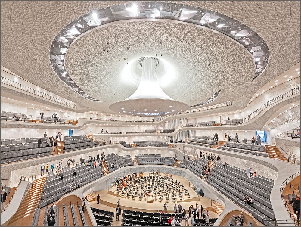 Großer Saal in der Elbphilharmonie