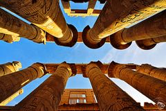 Großer Säulensaal im Karnak Tempel in Luxor - Ägypten