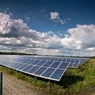 großer Solarpark in Zeithain