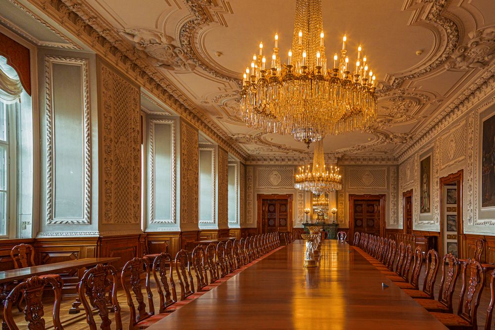 großer Speisesaal Schloss Christiansborg