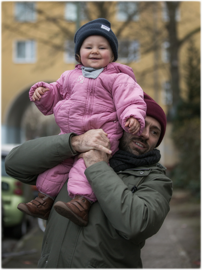 "Großer, starker Papa"