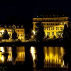 Großer Teich...Altenburg bei Nacht