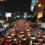 Großer Verkehr in Bangkok