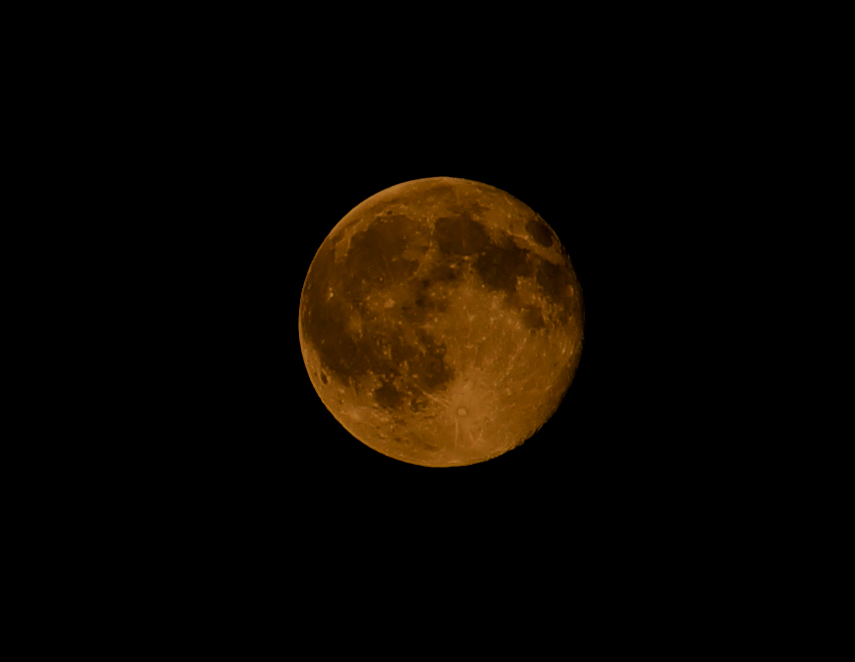 grosser Vollmond am Freitag der 13te