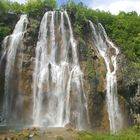 Großer Wasserfall im Nationalpark Plitvicer Seen