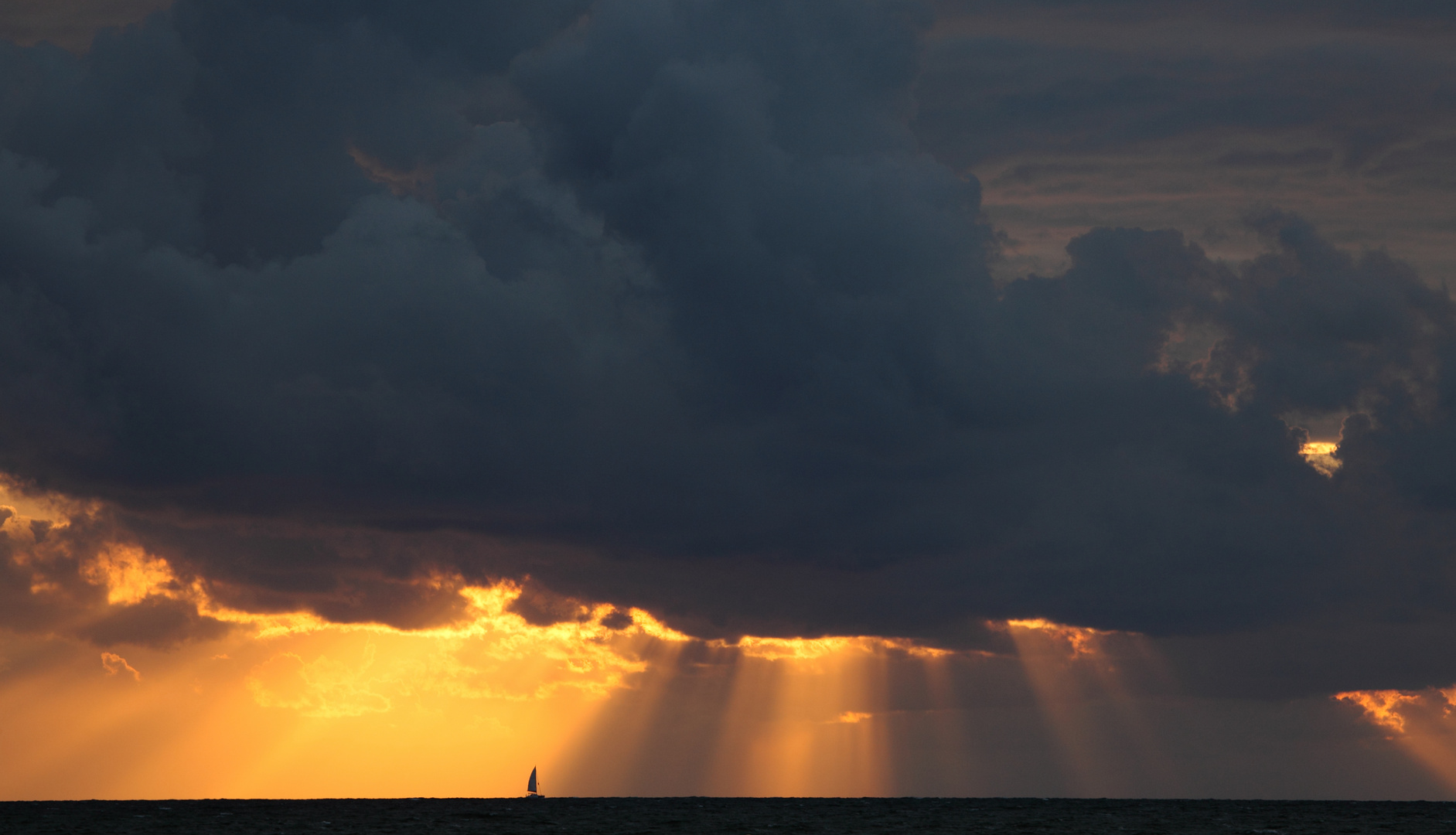 Großer, weiter Himmel über der Ostsee; copyright Axel Ströming / www.imago-vere.jimdo.com