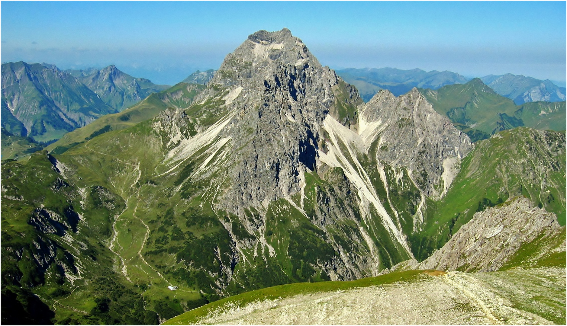 Großer Widderstein (2.533 m), der höchste Gipfel…