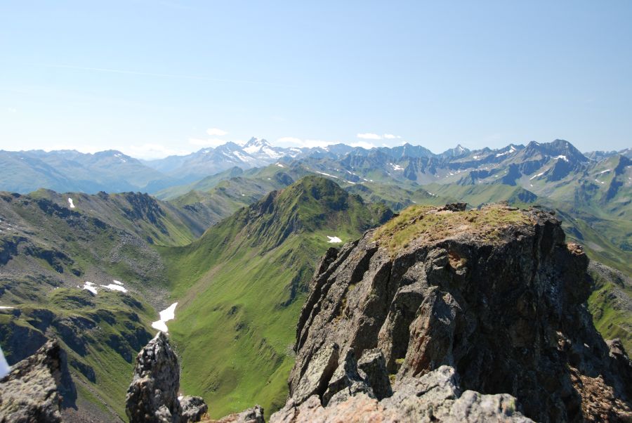 Großer Zunig, Blick Richtung Westen.