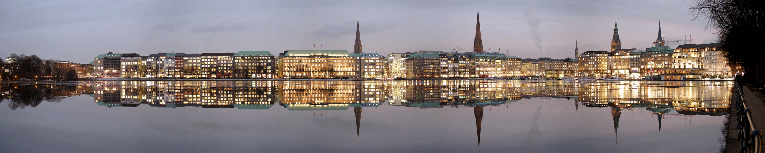 Großes Binnenalster Panorama