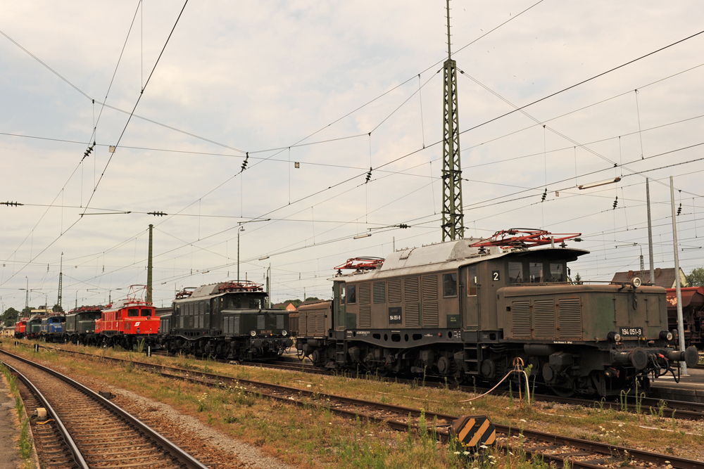 Großes E 94/1020/254 Treffen in Freilassing