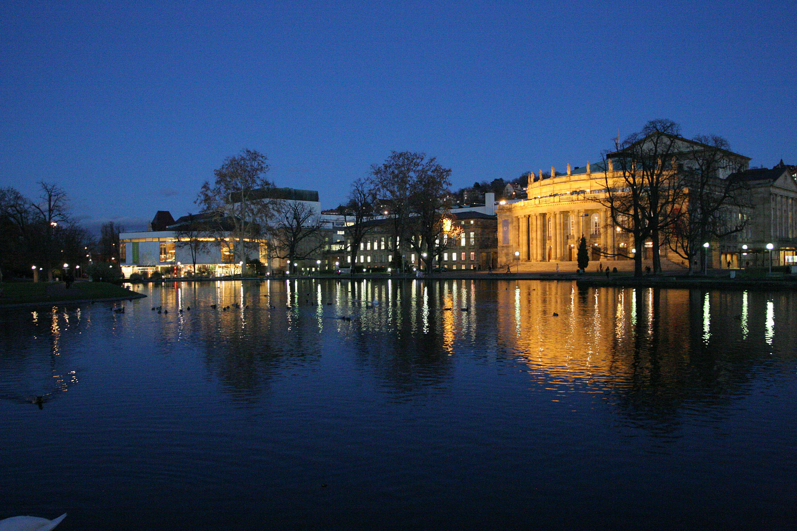 Großes Haus und kleines Haus in Stuttgart