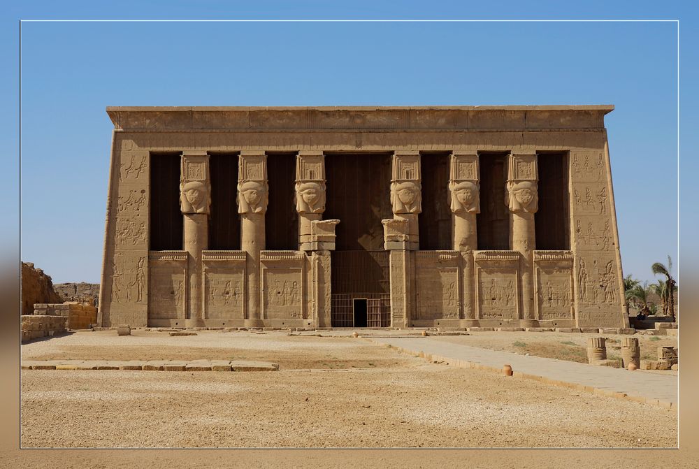 Großes Hypostyl des Dendera-Tempels