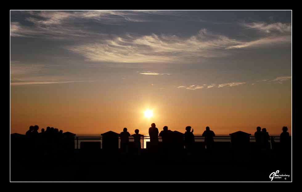 Großes Kino -- Sonnenuntergang vor Borkum -- HD Ready