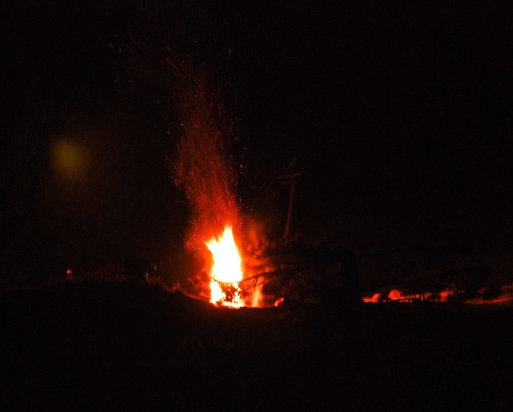 Großes Lagerfeuer