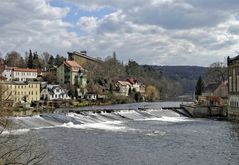 Großes Saalewehr in Bad Kösen