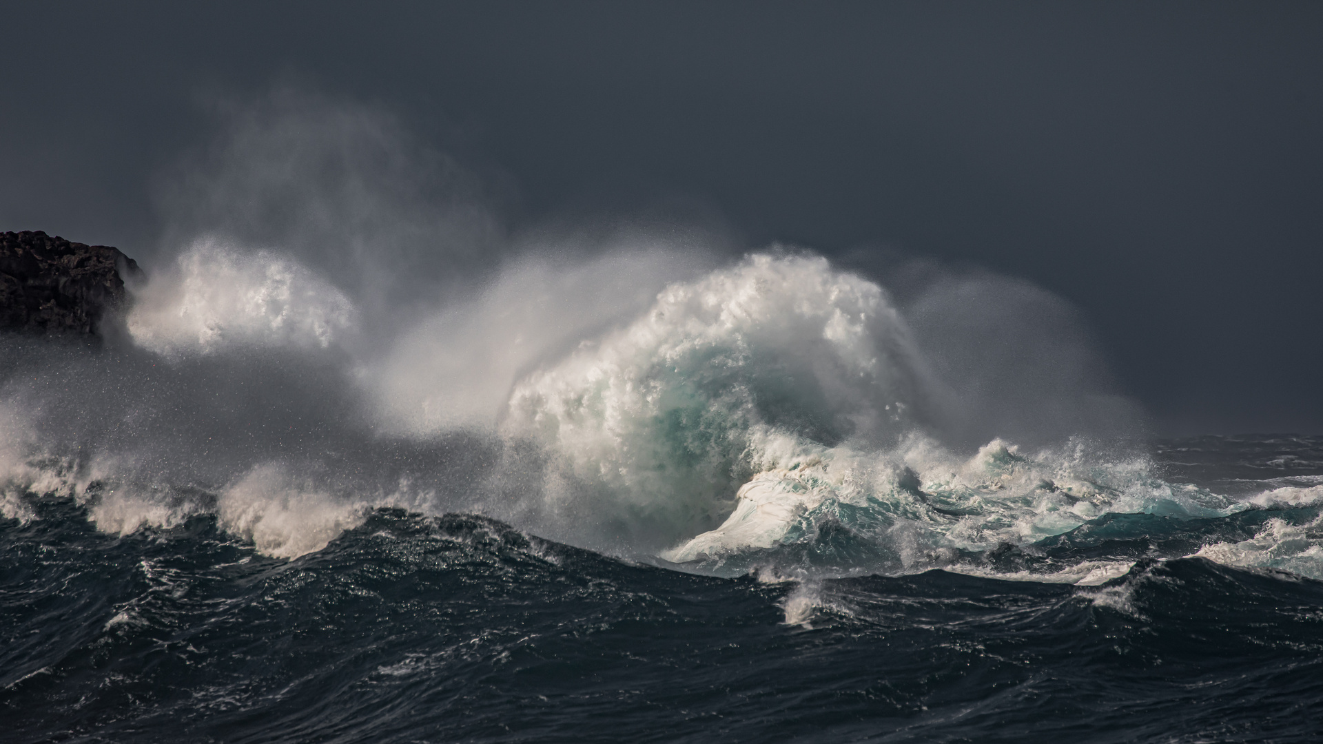 Großes Spektakel am wilden Atlantik