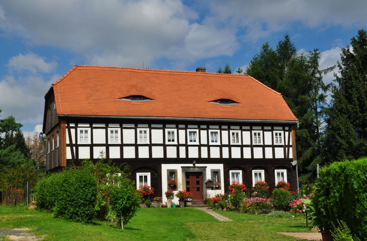 Großes Umgebindehaus