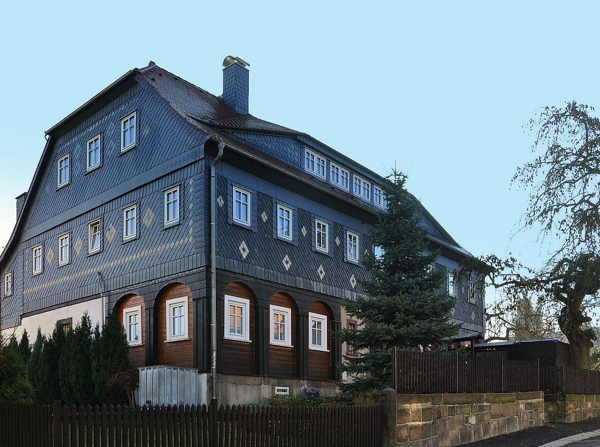 Großes Umgebindehaus in Neugersdorf