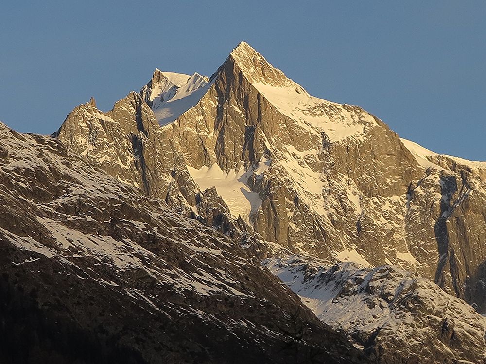 Grosses und Kleines Wannenhorn 3607m / 3707m Foto & Bild landschaft