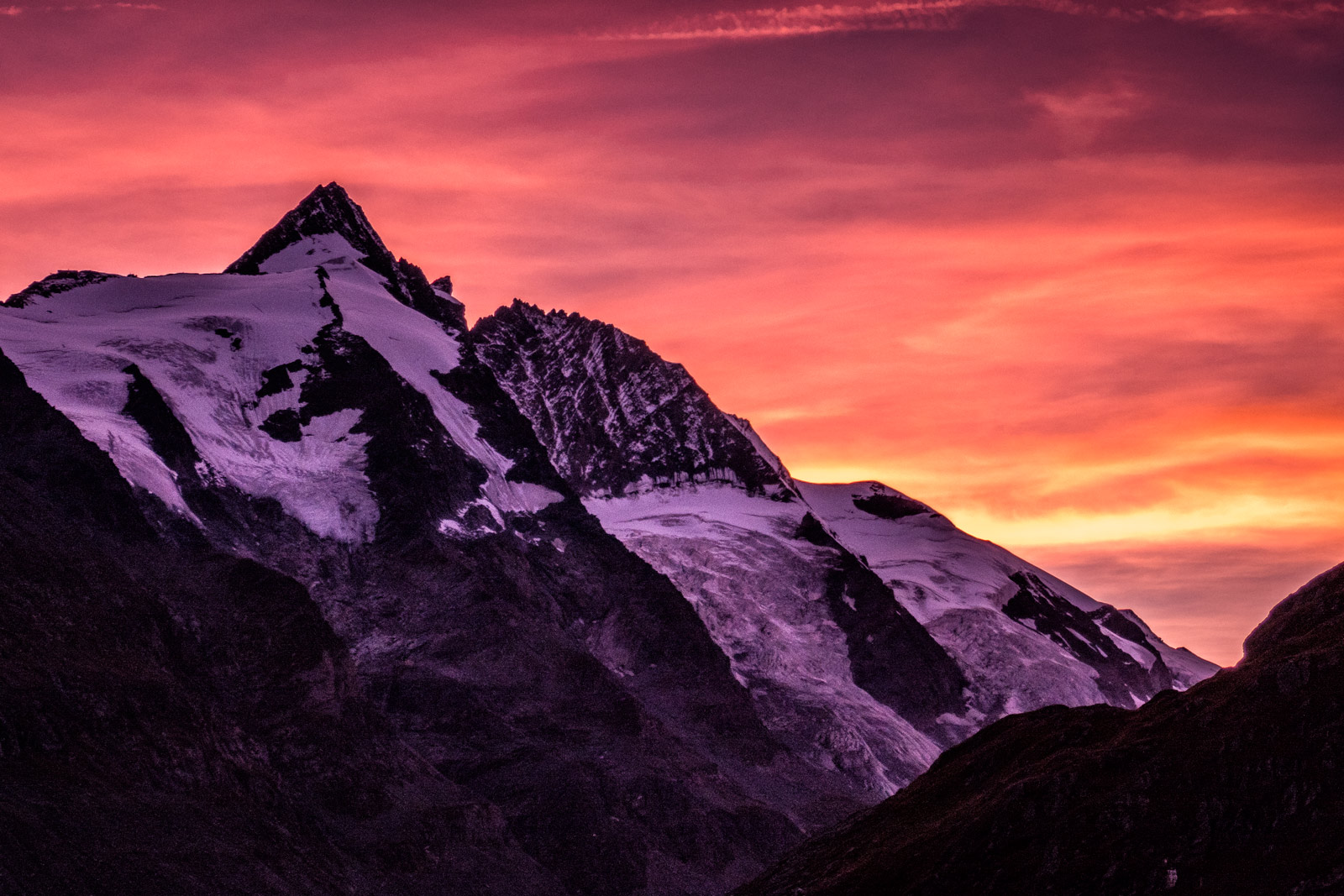 Großglockner am Abend