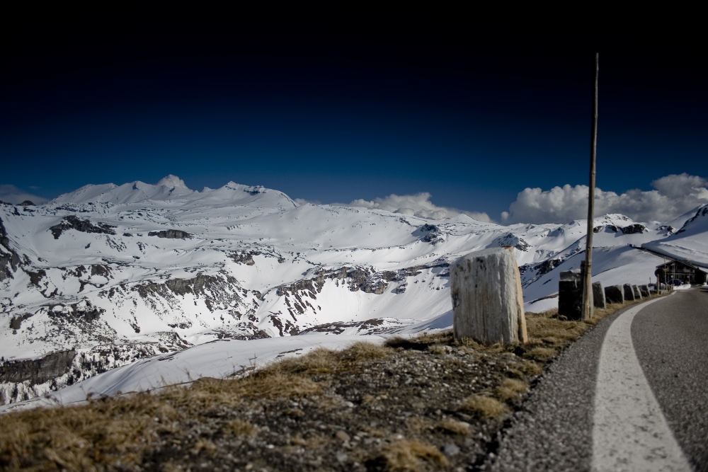 Großglockner Hochalpenstraße am 10.5.2008