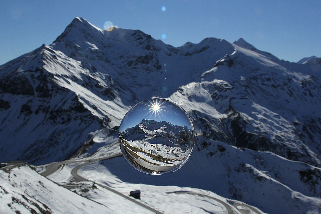 Großglockner Hochalpenstraße im Herbst