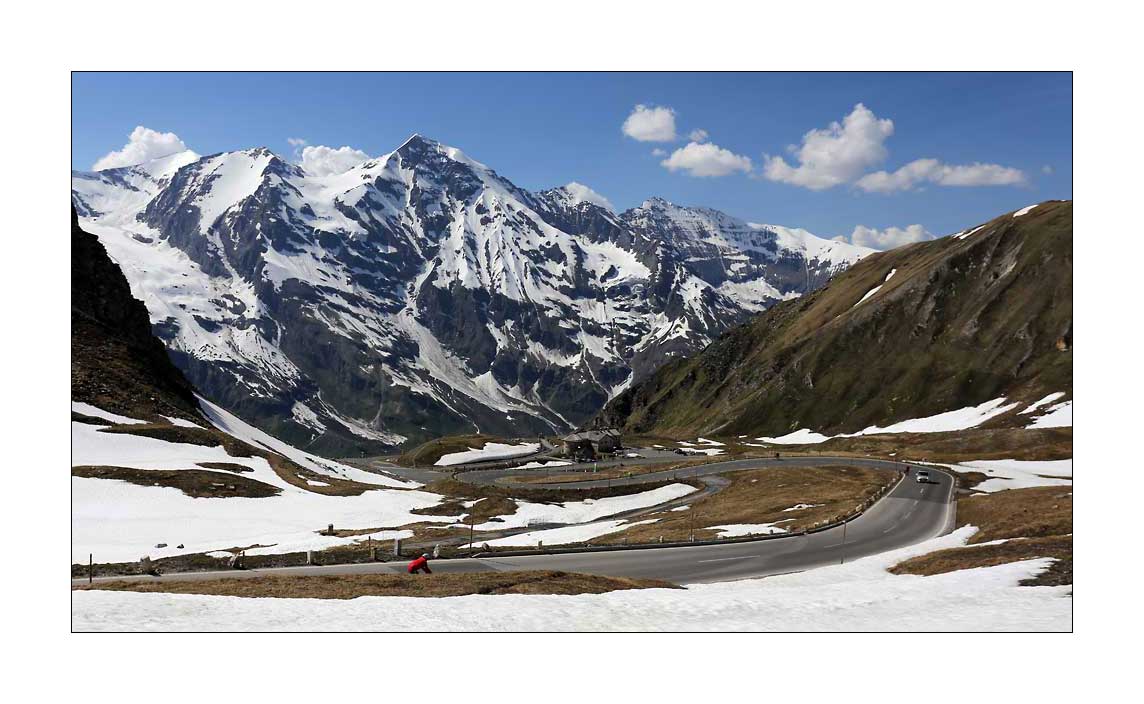 Grossglockner Hochalpenstraße im Mai 2017