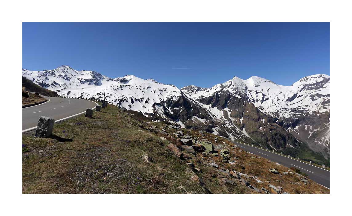 Grossglockner Hochalpenstraße im Mai 2017