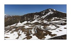 Grossglockner Hochalpenstraße im Mai 2017