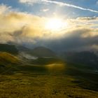 Grossglockner Hochalpenstrasse morgens um 07.00