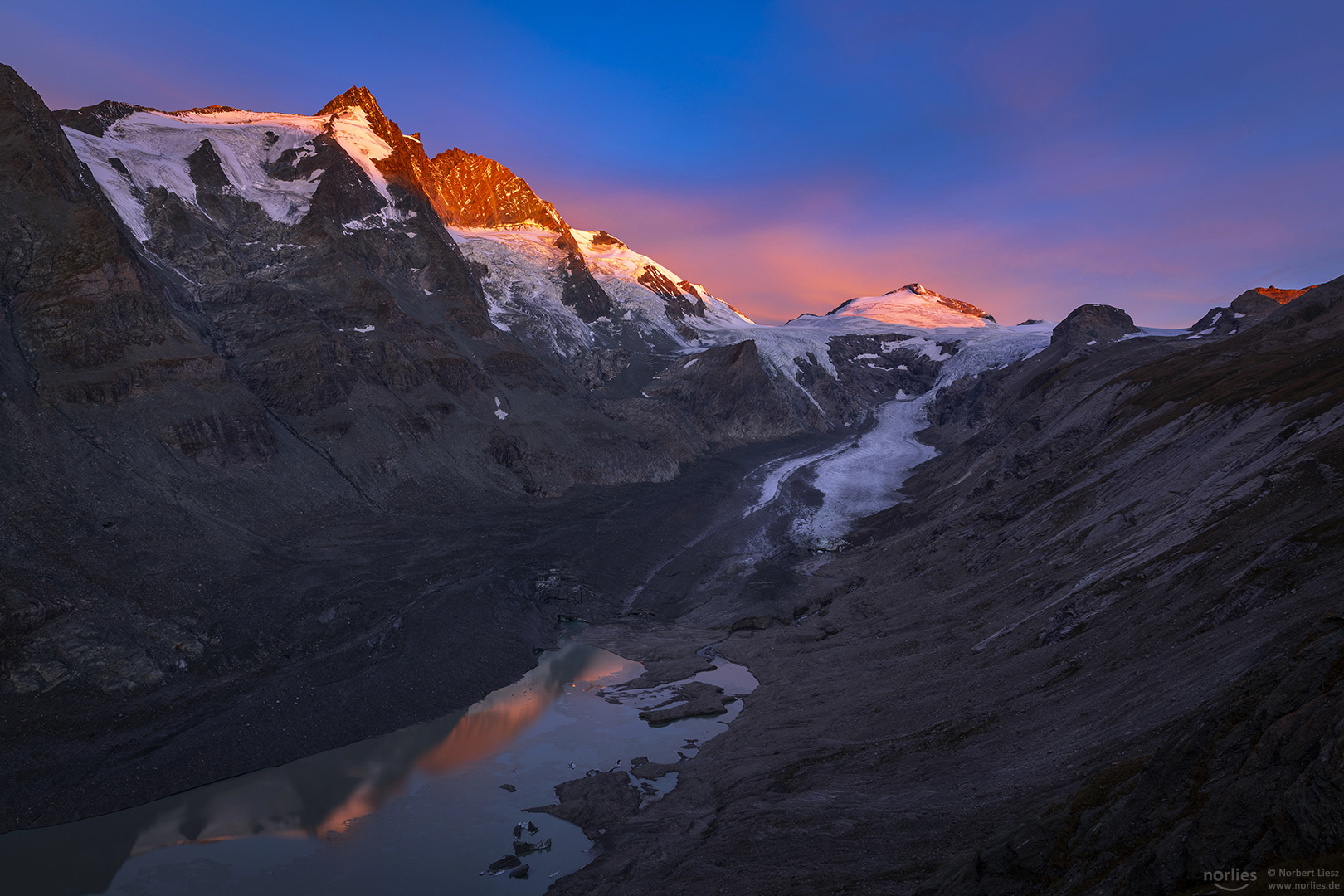 Großglockner im Morgenlicht