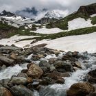 Großglockner in den Wolken