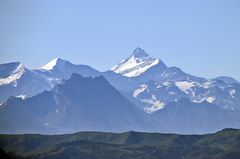 Großglockner in fast 60 km Entfernung