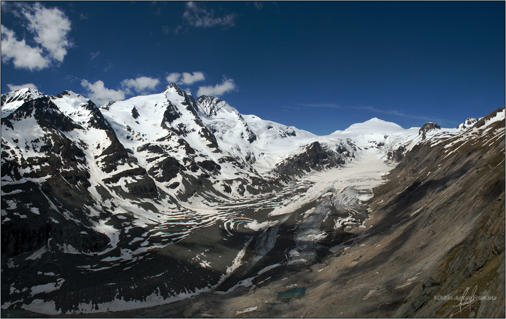 Großglockner mit Pasterze und Gletscher...