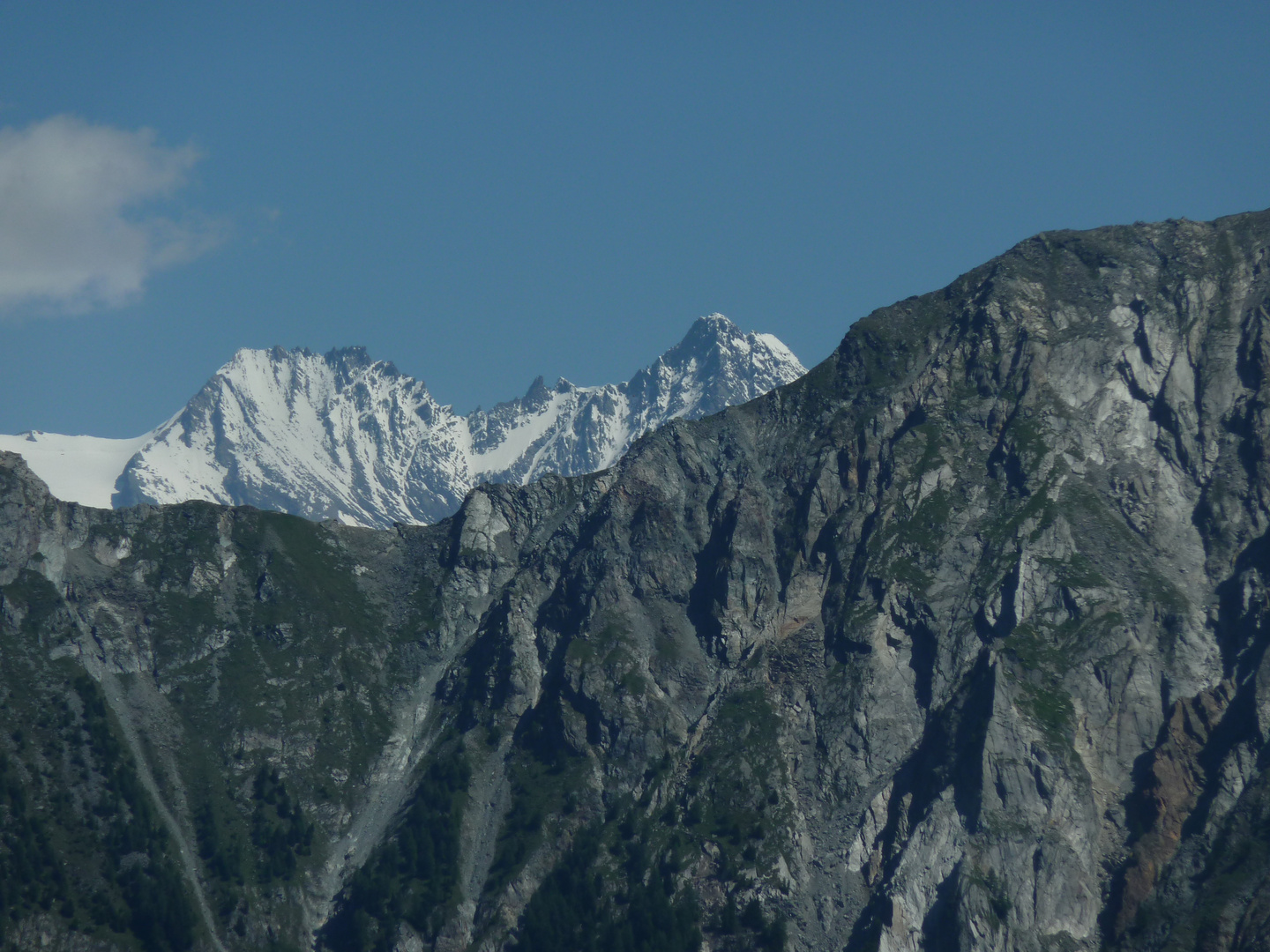 Großglockner und die wilde Seite des Rotenkogels