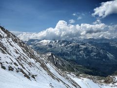 Großglockner und Großvenediger vom Kitzsteinhorn aus gesehen