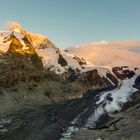 Großglockner und Pasterze im Morgenlicht