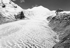 Großglockner und Pasterzengletscher 1963 S/W