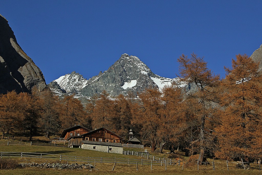 Großglockner vom Kalsertal aus.