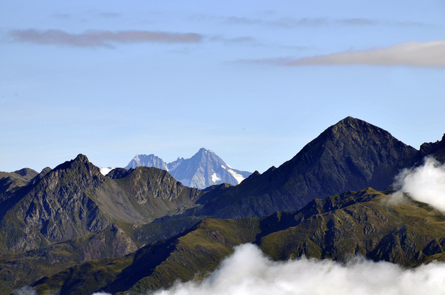 Großglockner zwischen den Villgrater Bergen