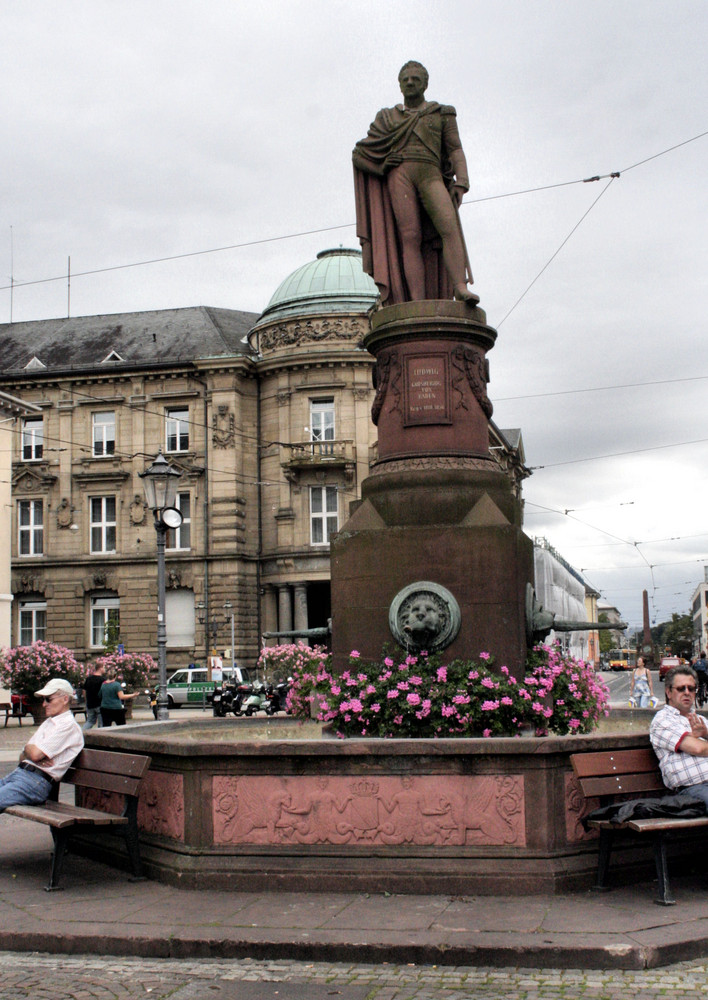 Großherzog-Ludwig-Denkmal Brunnen