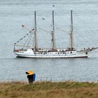 "Grossherzogin Elisabeth" vor Helgoland 