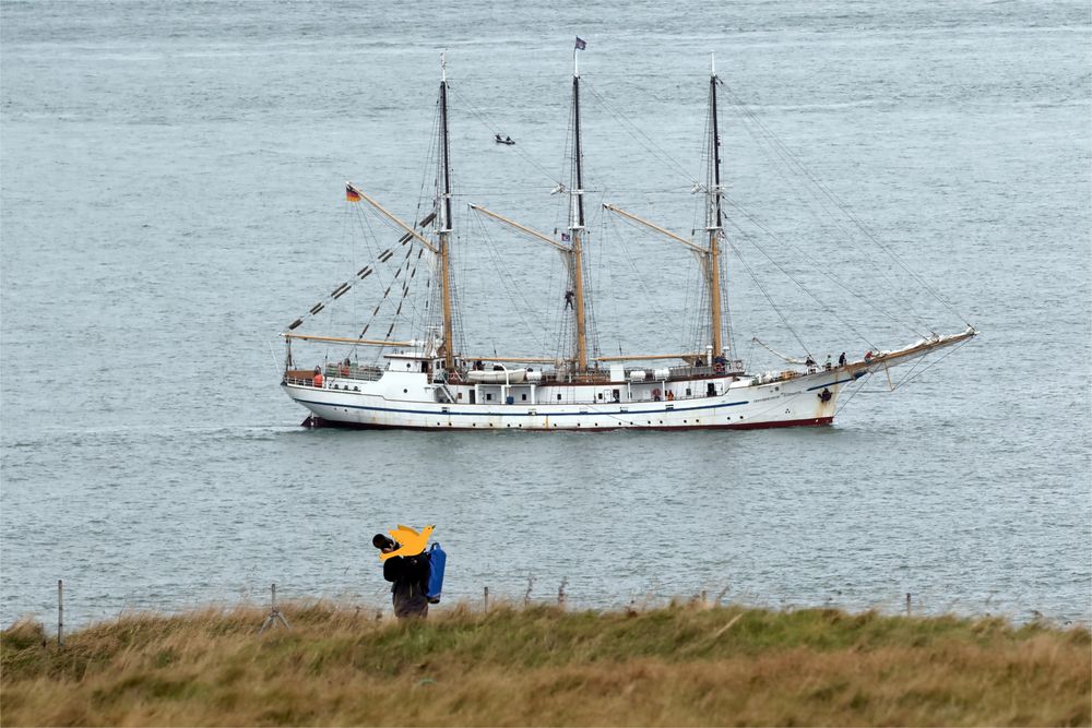 "Grossherzogin Elisabeth" vor Helgoland 