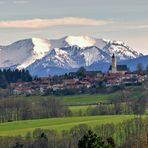 Großhöhenrain und die Berge