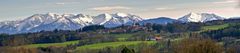 Großhöhenrain und die Berge