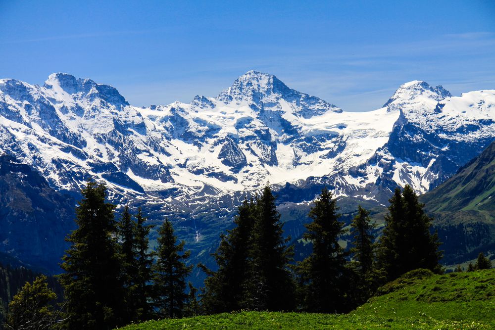 Grosshorn, Lauterbrunner Breithorn und Tschingelhorn