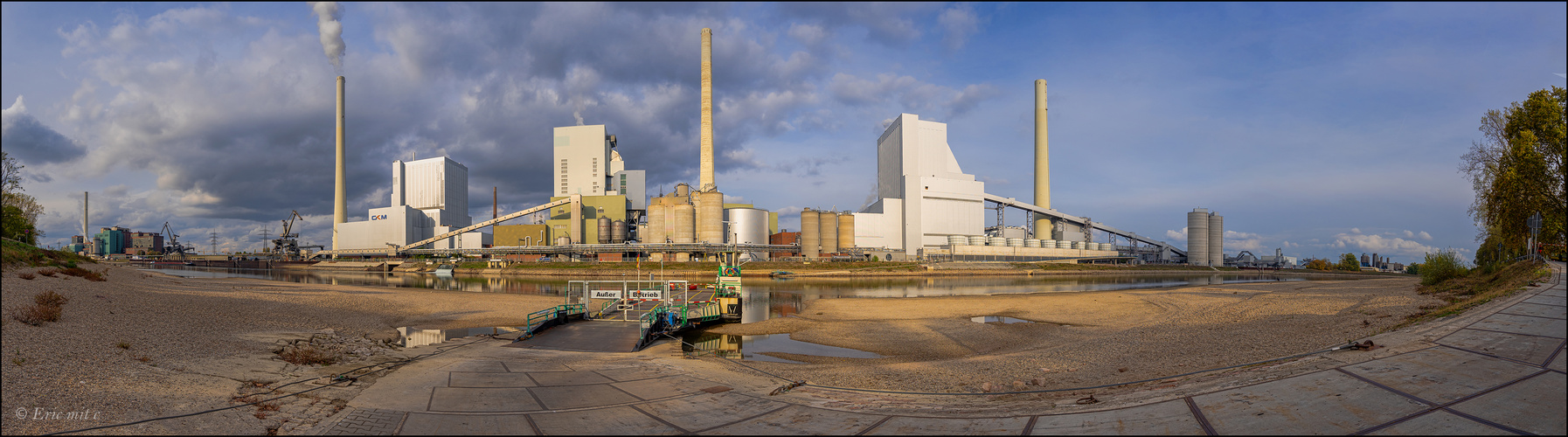 Großkraftwerk Mannheim Panorama